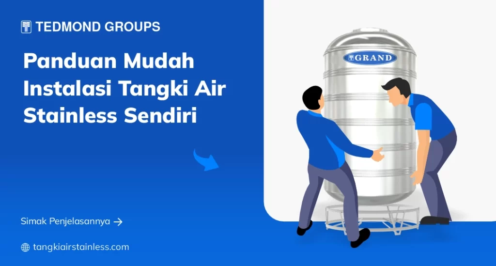 Panduan Mudah Instalasi Tangki Air Stainless Sendiri