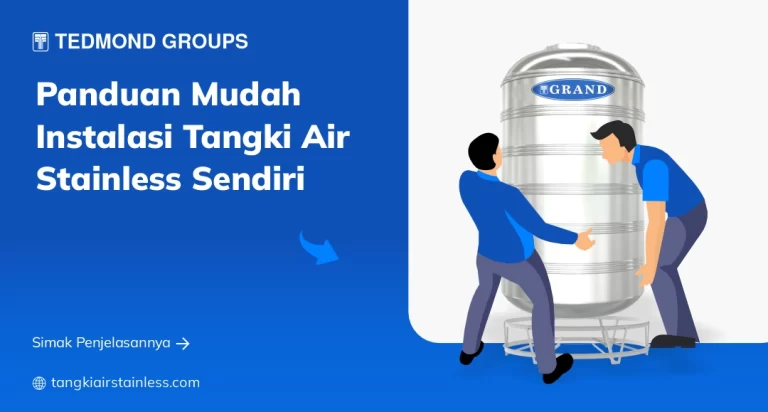 Panduan Mudah Instalasi Tangki Air Stainless Sendiri