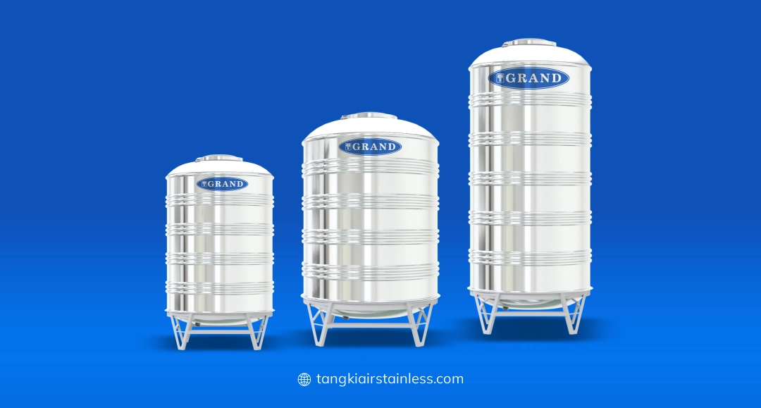 Tangki Air Stainless Grand Murah dan Tahan Karat