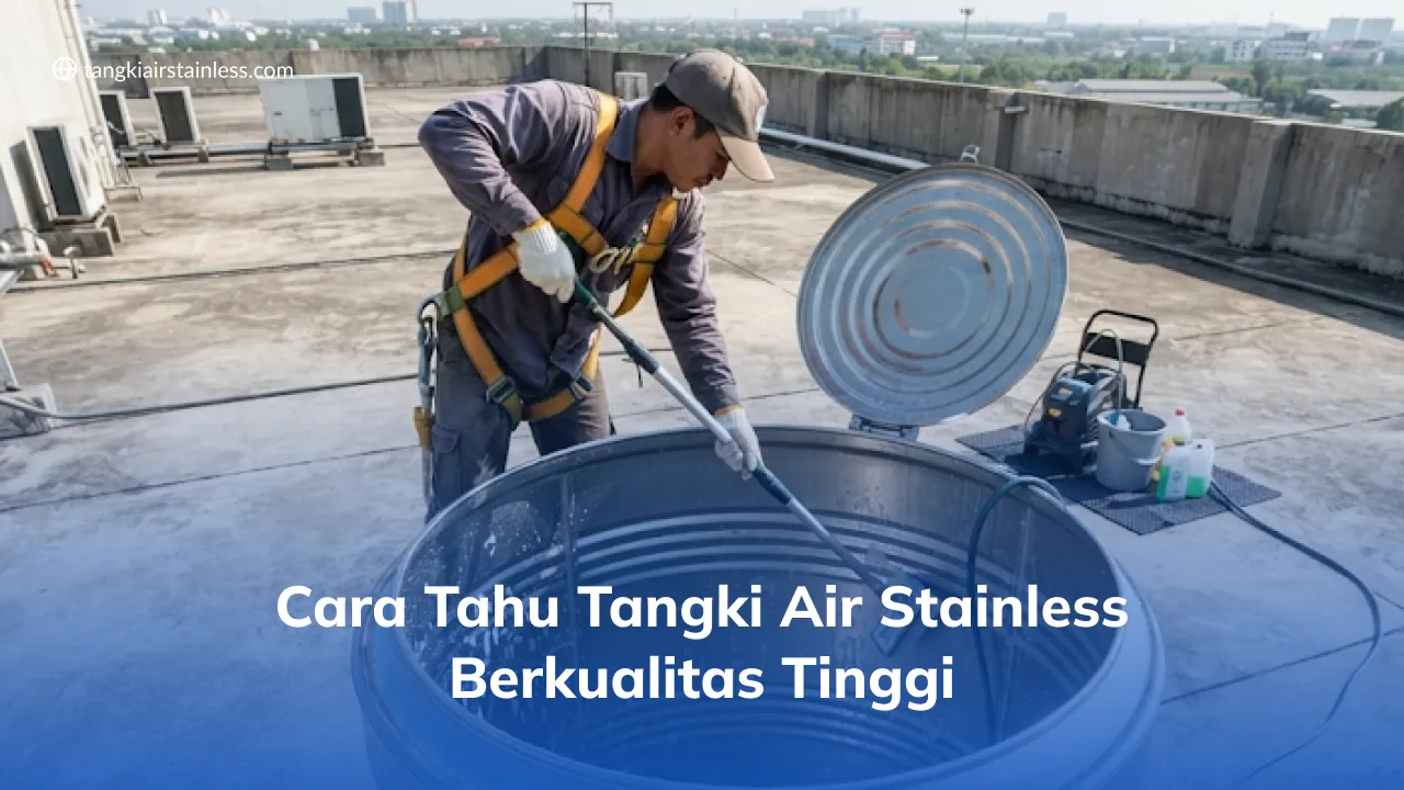 Cara Tahu Tangki Air Stainless Berkualitas Tinggi