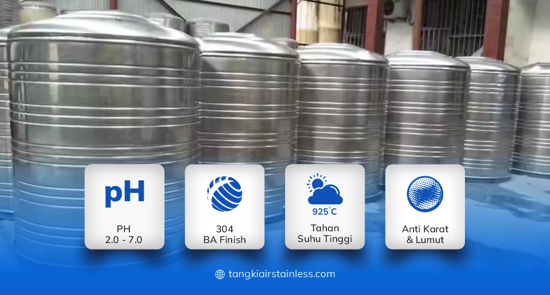 Keunggulan Tangki Stainless Steel