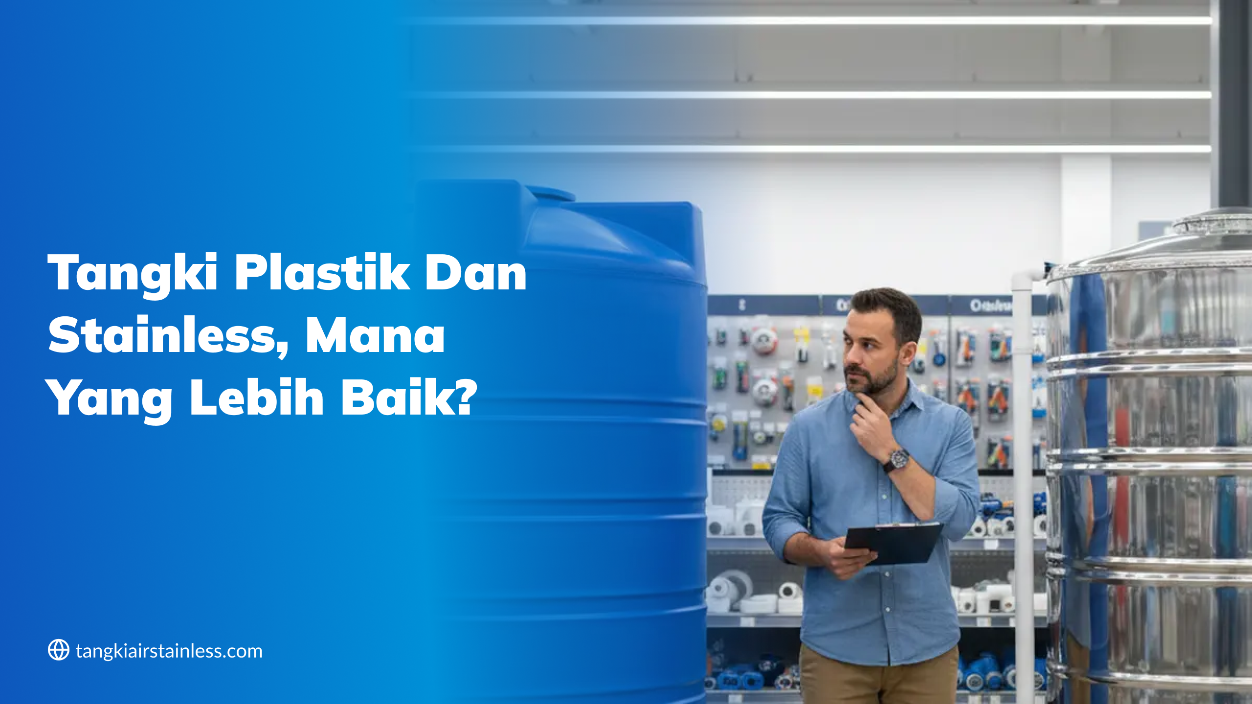 Tangki Plastik dan Stainless, Mana yang Lebih Baik?