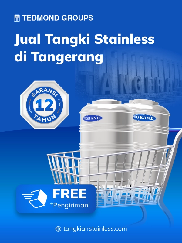 Jual Tangki Stainless Di Tangerang Free Ongkir Dan Bergaransi