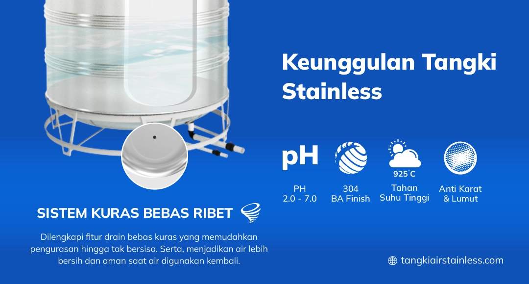 Keunggulan Tangki Stainless