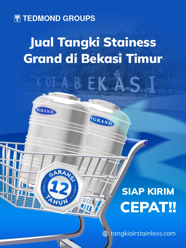  Jual Tangki Stainless di Bekasi Timur, Siap Kirim Cepat