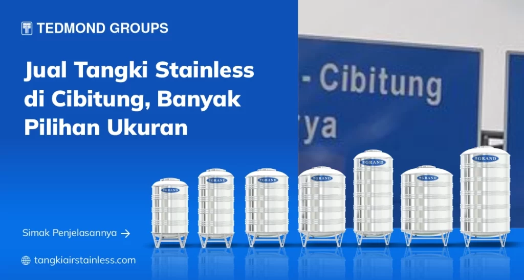 Jual Tangki Stainless di Cibitung