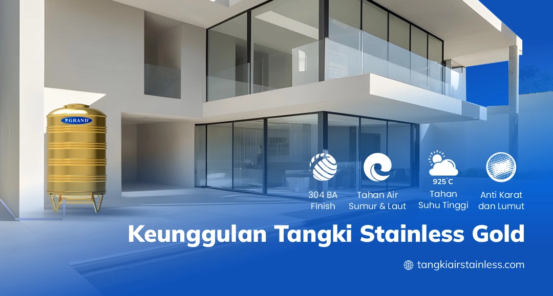 Keunggulan Tangki Stainless Gold