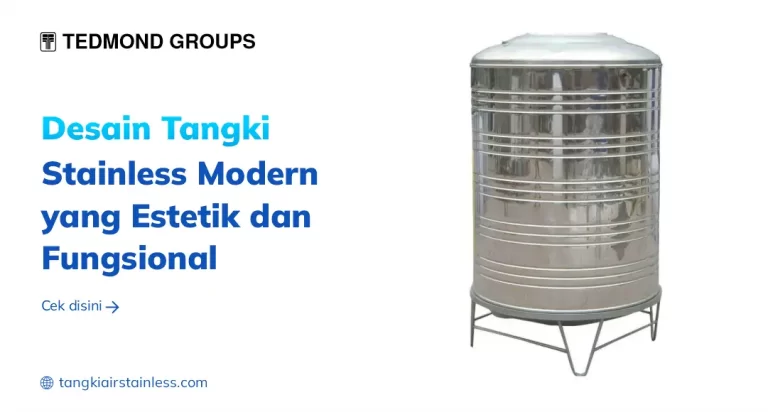 Desain Tangki Stainless Modern
