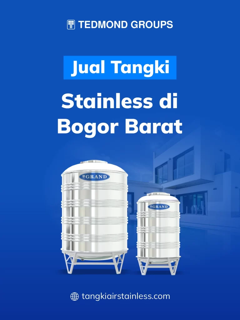 Jual Tangki Stainless di Bogor Barat Free Pengiriman
