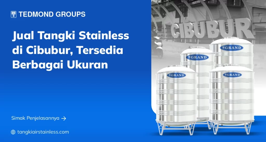 Jual Tangki Stainless di Cibubur