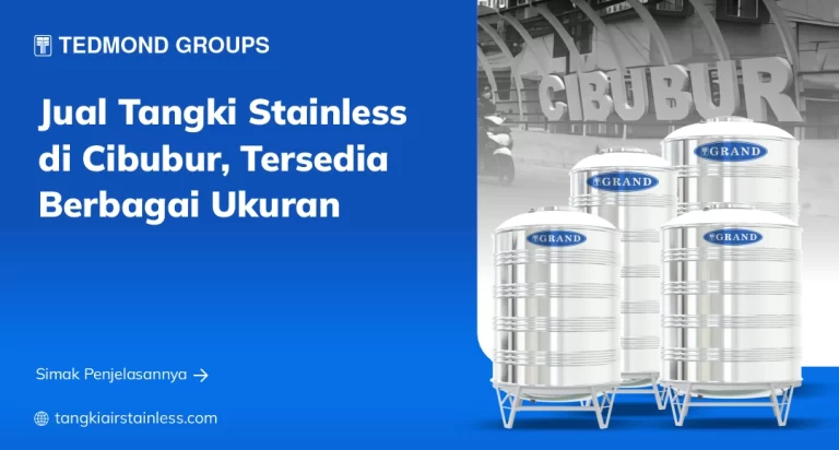 Jual Tangki Stainless di Cibubur