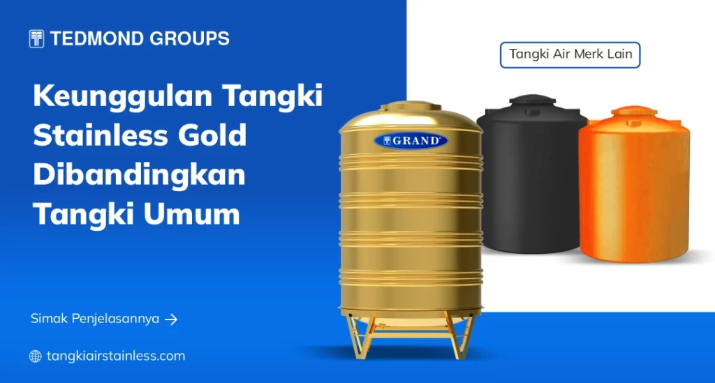 Keunggulan Tangki Stainless Gold