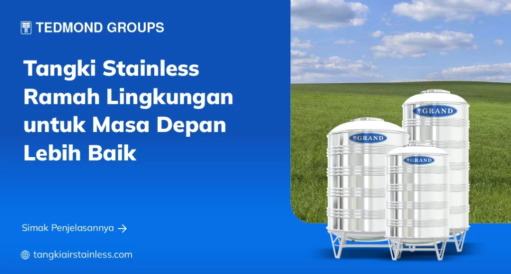 Tangki Stainless Ramah Lingkungan