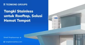 Tangki Stainless Untuk Rooftop