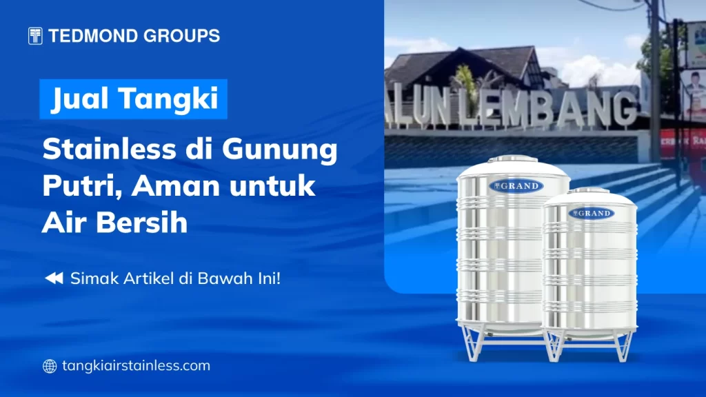 Jual Tangki Stainless Di Gunung Putri
