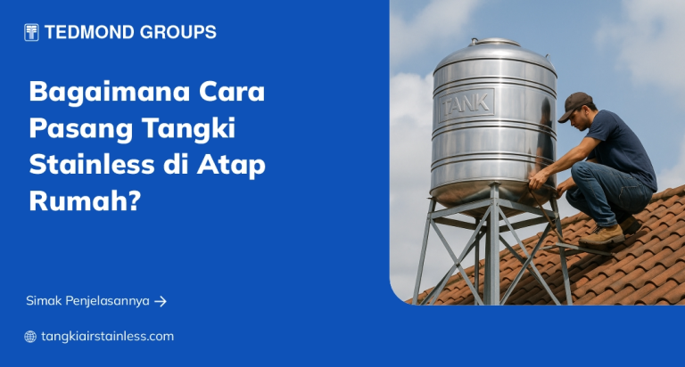Bagaimana Cara Pasang Tangki Rooftop