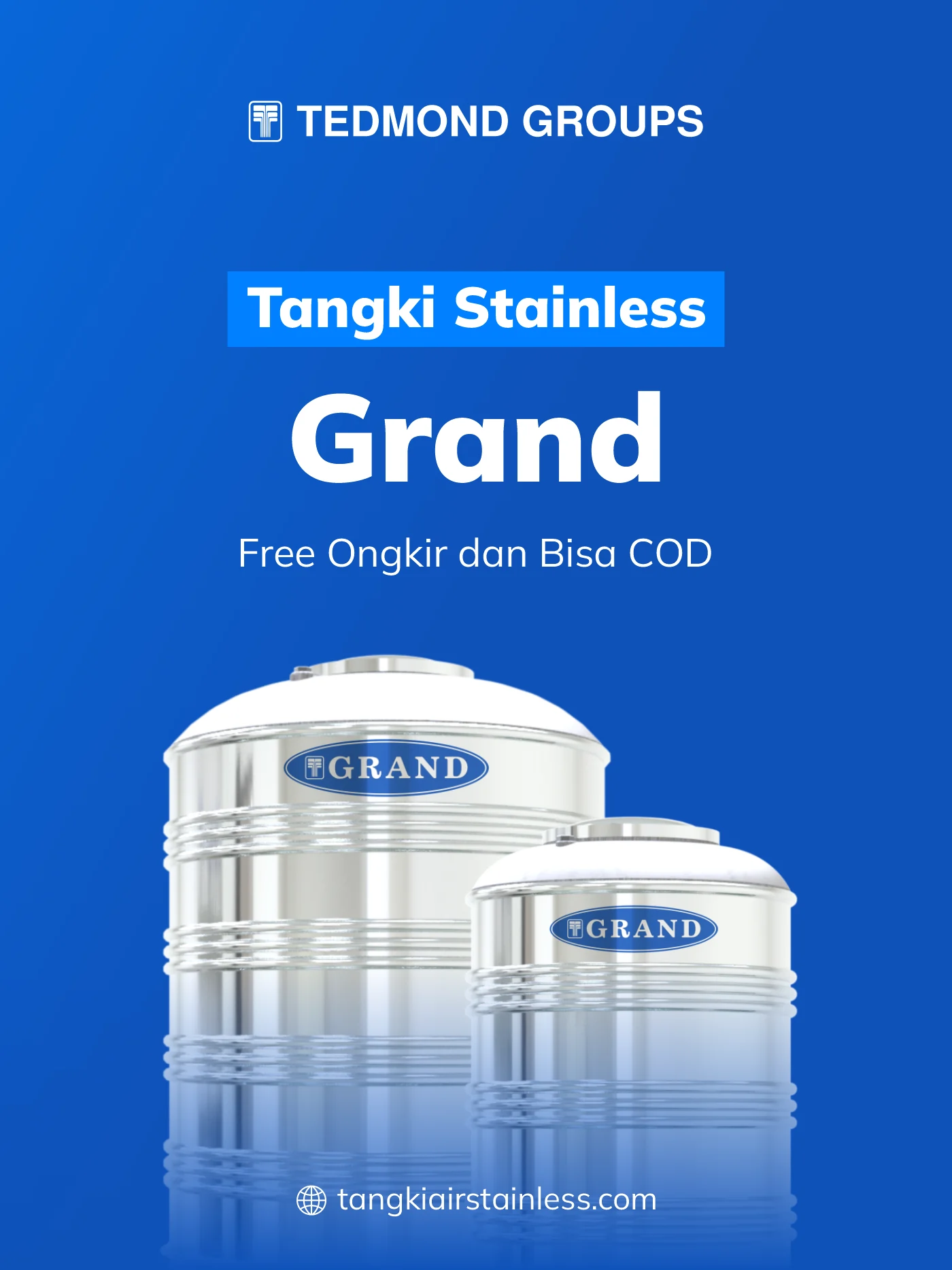 Rekomendasi Tempat Jual Tangki Stainless di Gunung Putri