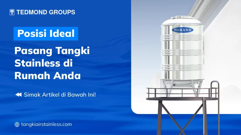 Posisi Ideal Pasang Tangki
