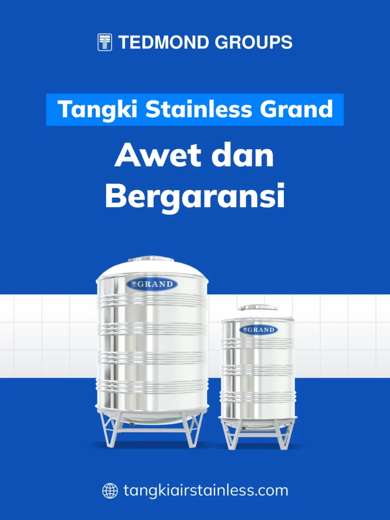 Rekomendasi Tangki Stainless Grand Awet dan Bergaransi
