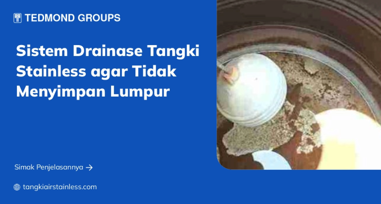 Sistem Drainase Tangki Stainless