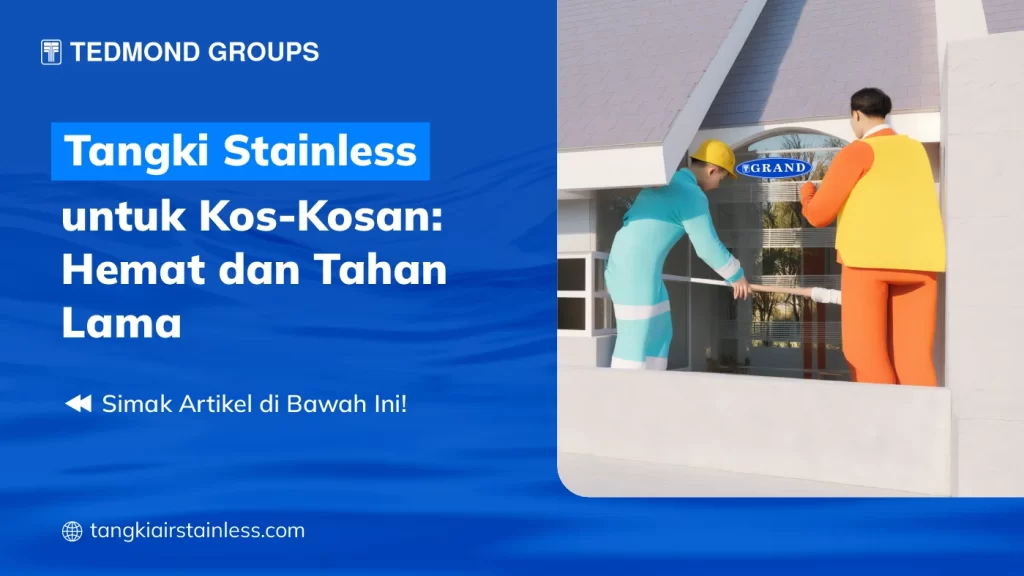 Tangki Stainless Untuk Kos-Kosan