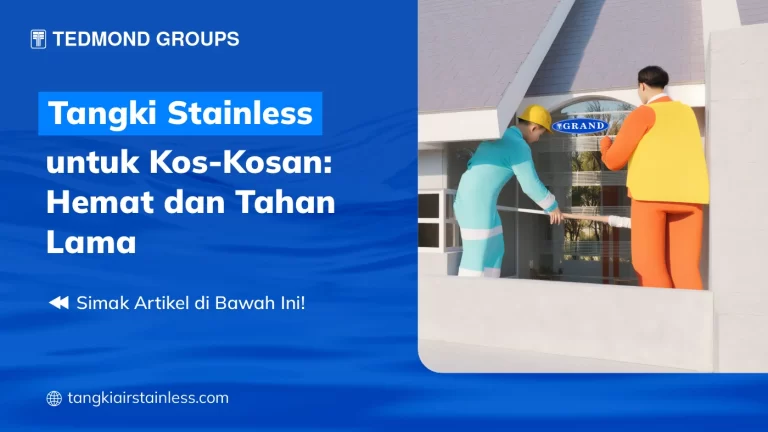 Tangki Stainless Untuk Kos-Kosan