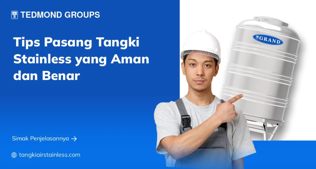 Tips Pasang Tangki Stainless
