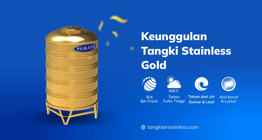 Keunggulan Tangki Stainless Gold