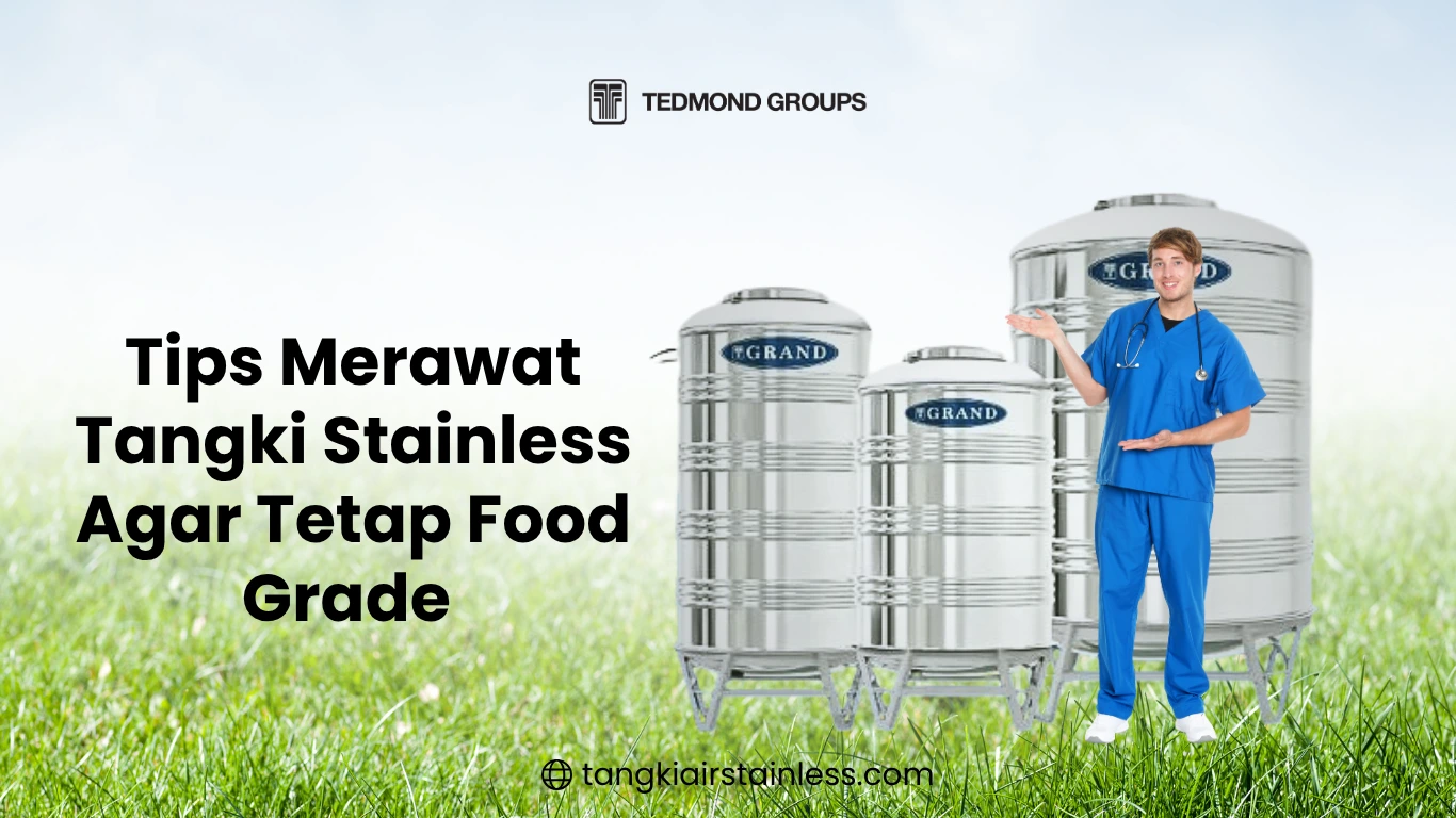 Tips Merawat Tangki Stainless Agar Tetap Food Grade