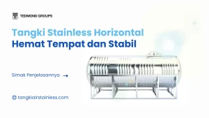 Tangki Stainless Horizontal Hemat