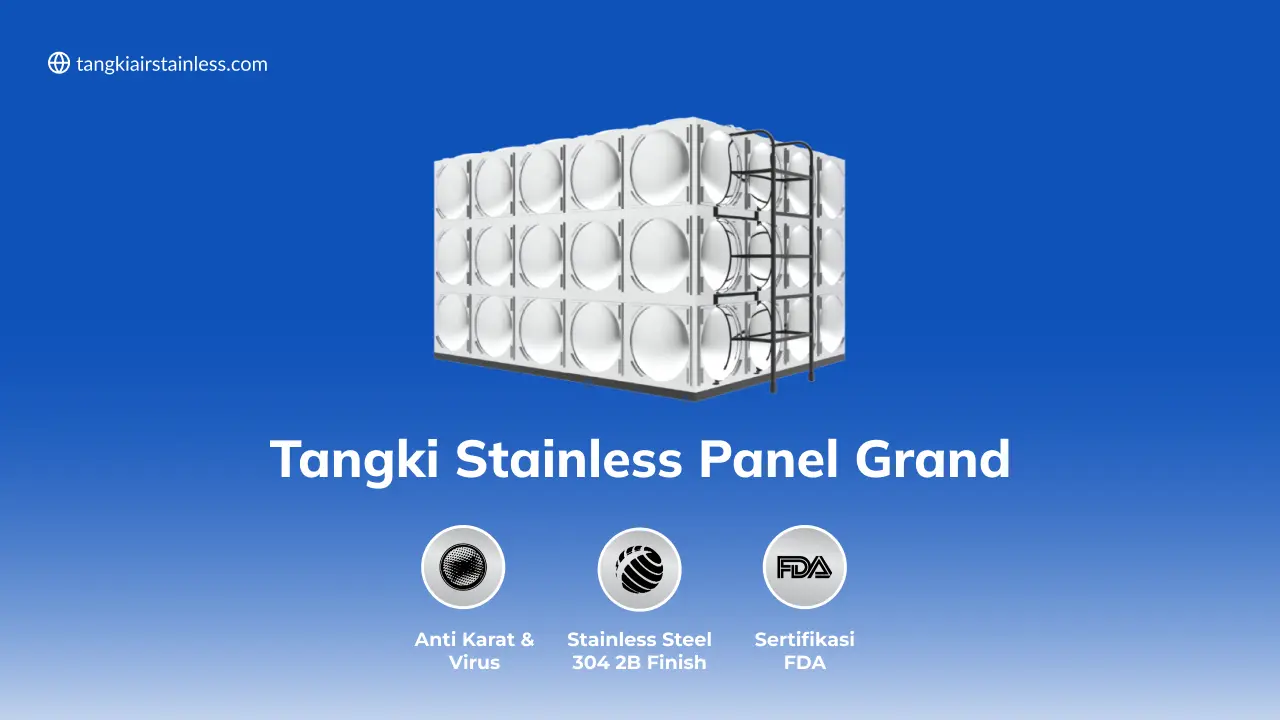 Rekomendasi Tangki Stainless Panel Grand Untuk Industri