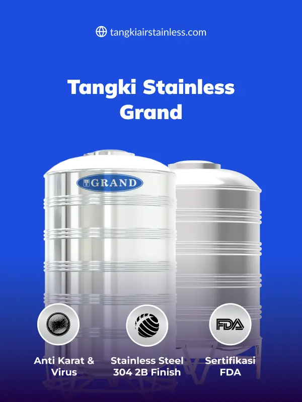 Rekomendasi Tangki Stainless Bersertifikat SNI