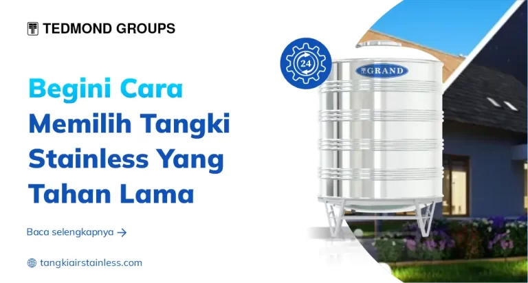 Cara Memilih Tangki Stainless