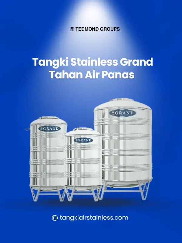 Rekomendasi Tangki Stainless Grand Yang Tahan Air Panas