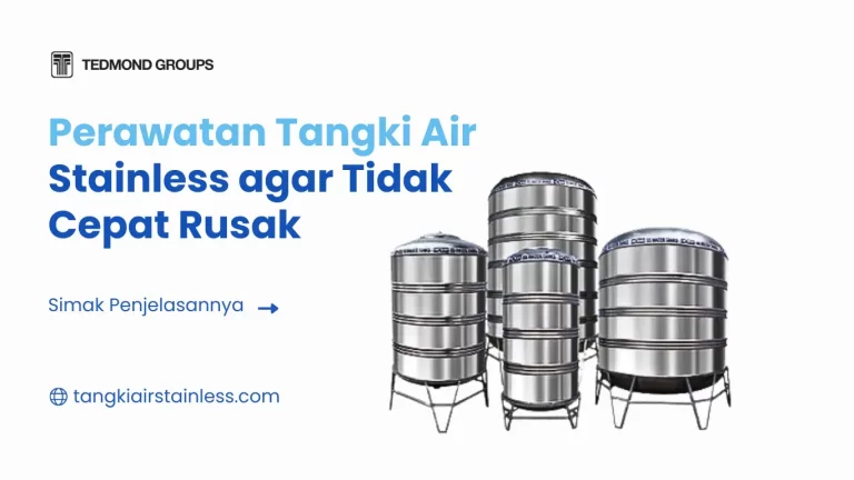 Perawatan Tangki Air Stainless