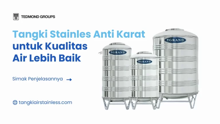 Tangki Stainless Anti Karat