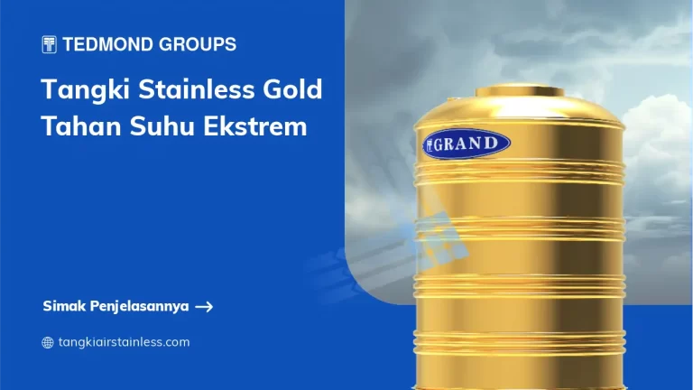 Tangki Stainless Gold Tahan Panas