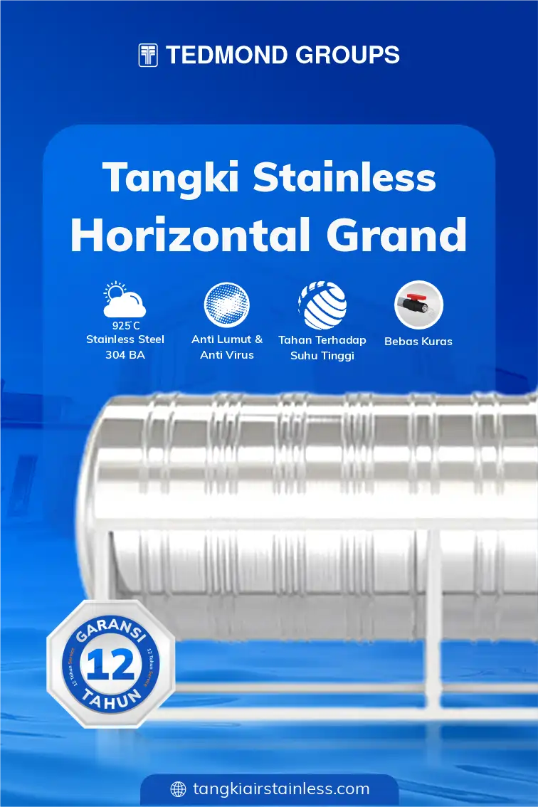 Rekomendasi Tangki Stainless Anti Karat