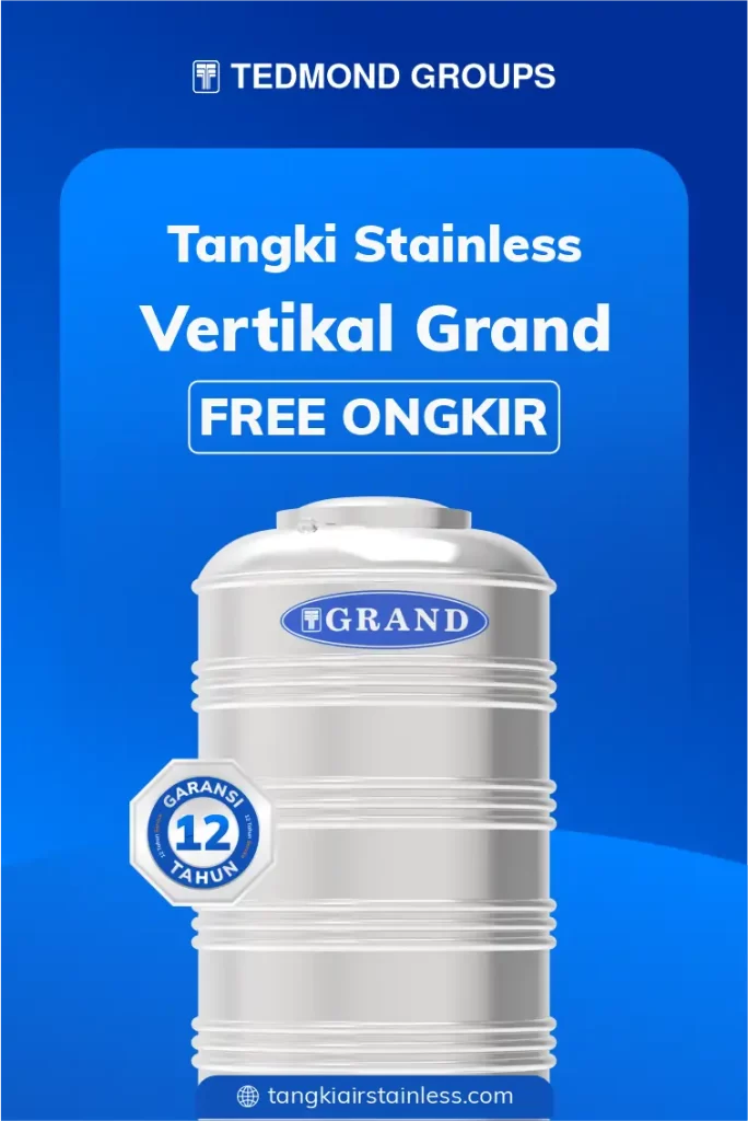 Tangki Air Stainless Free Ongkir di Bekasi