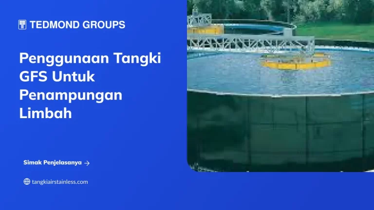 Penggunaan tangki GFS Limbah