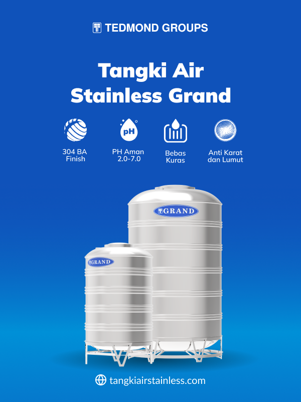 Tangki Air Stainless Grand
