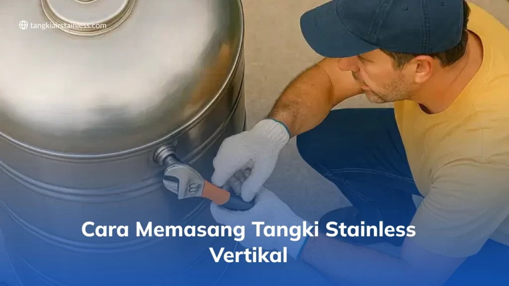 Cara Memasang Tangki Stainless Vertikal