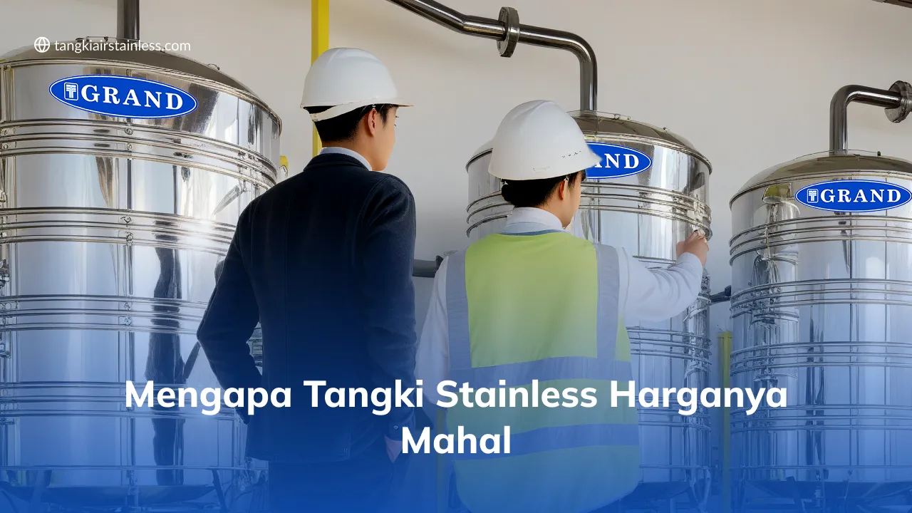 Mengapa Tangki Stainless Harganya Mahal