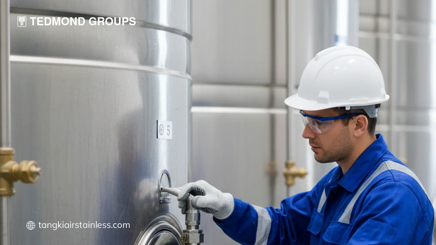 Cara Memperpanjang Umur Pakai Tangki Stainless