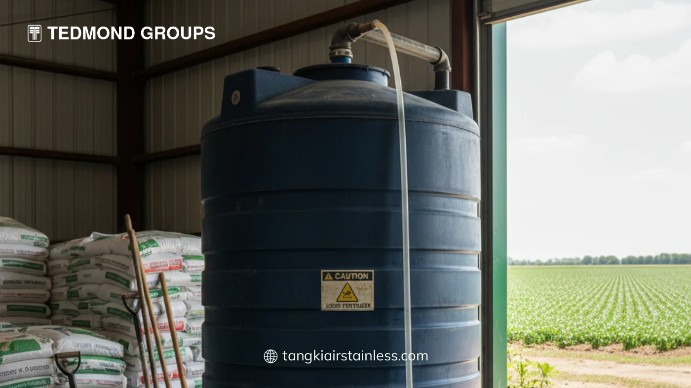 Cara Menyimpan Pupuk Cair Dalam Tangki Dengan Benar