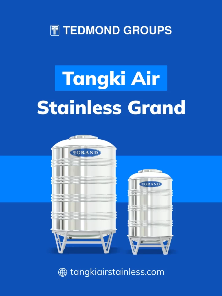 Rekomendasi Tangki Stainless Aman dan Tahan Lama