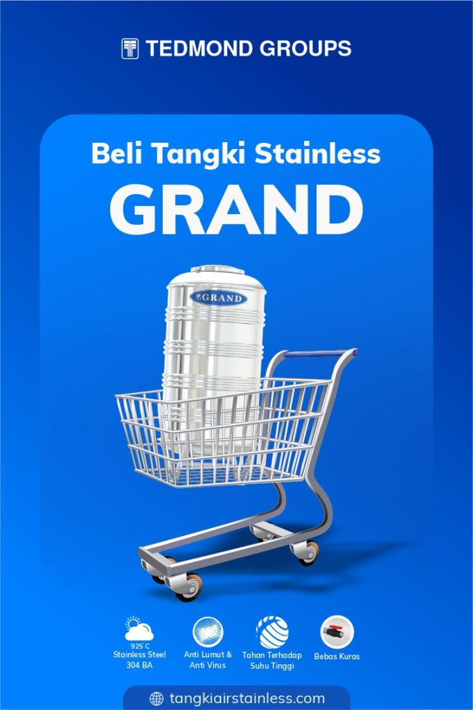 Beli Tangki Stinlaess Grand, Free Ongkir Di Semarang