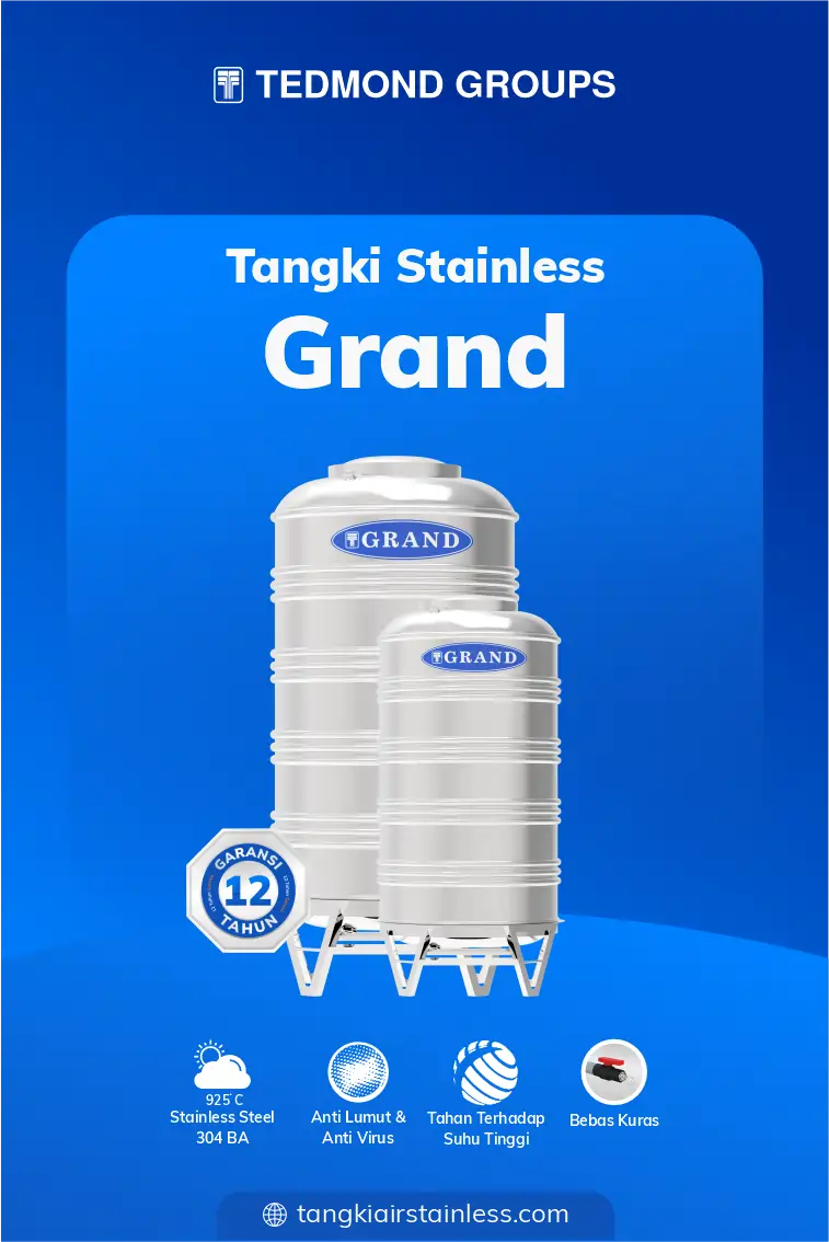 Tangki Stainless Grand