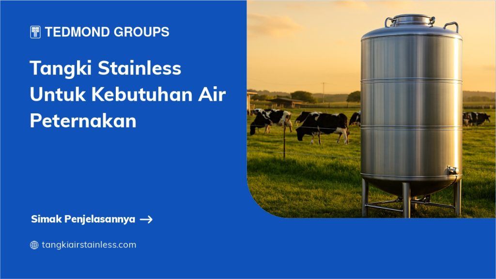 Tangki Stainless Peternakan Ayam