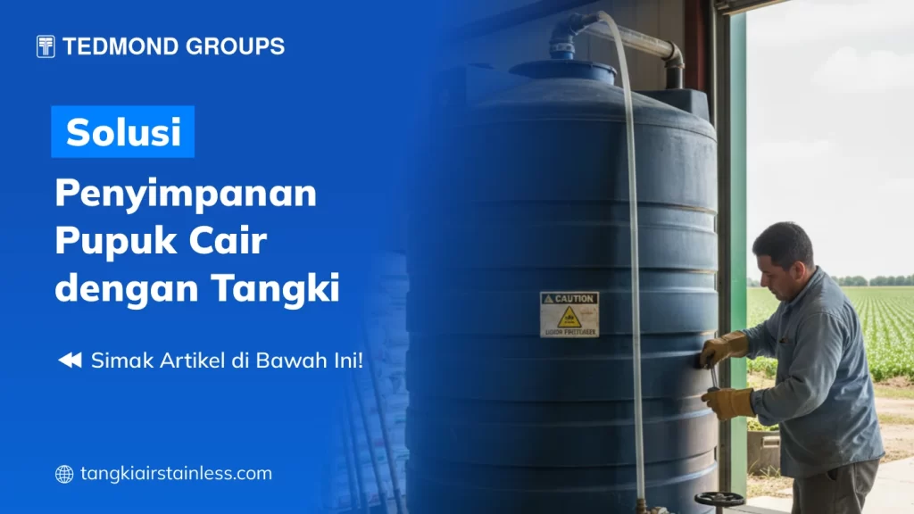 Tangki Stainless Pupuk Cair
